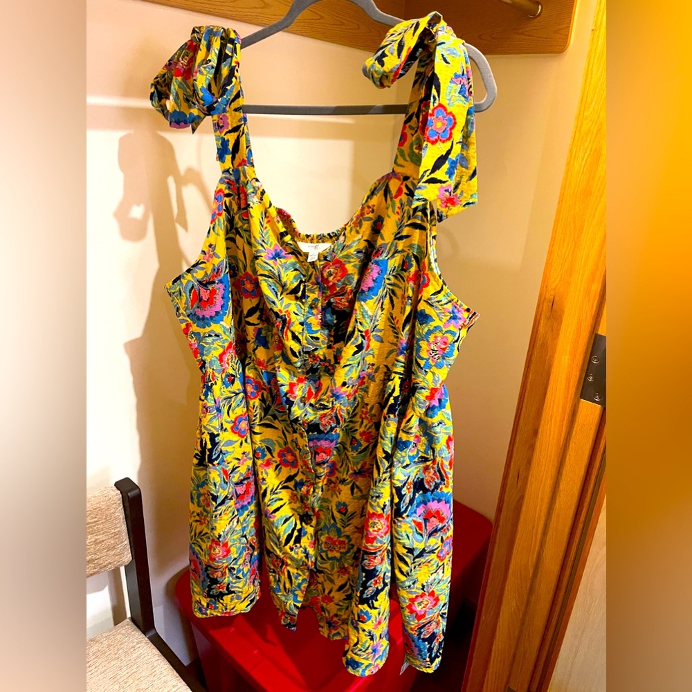 2 for $20 Terra & sky flowy dress